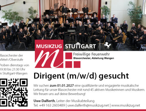 Dirigent/Dirigentin (m/w/d) gesucht